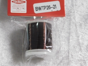 Beading Wire 26 Gauge Brown 30m